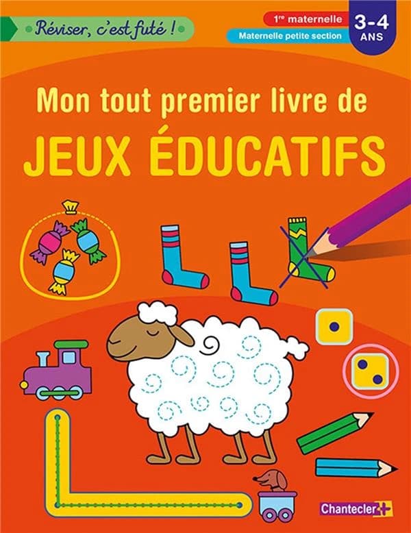 Réviser, c'est futé ! ; mon tout premier livre de jeux éducatifs