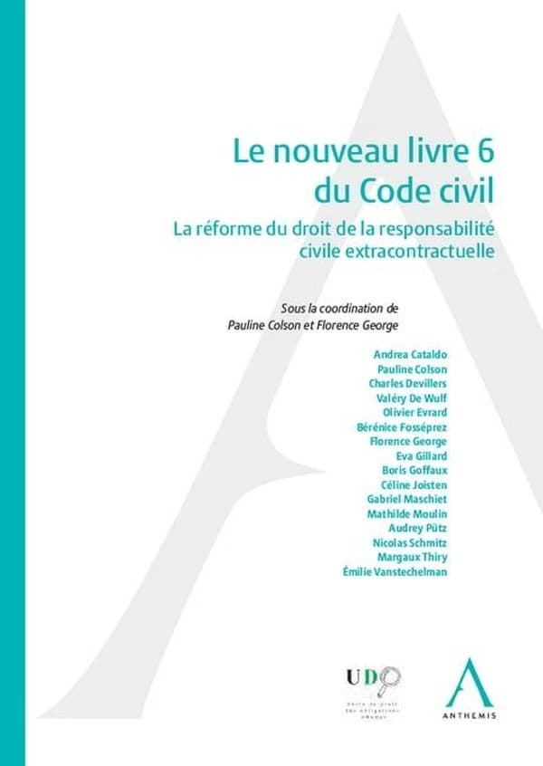 Le nouveau livre 6 du Code civil : La réforme du droit de la responsabilité civile extracontractuelle