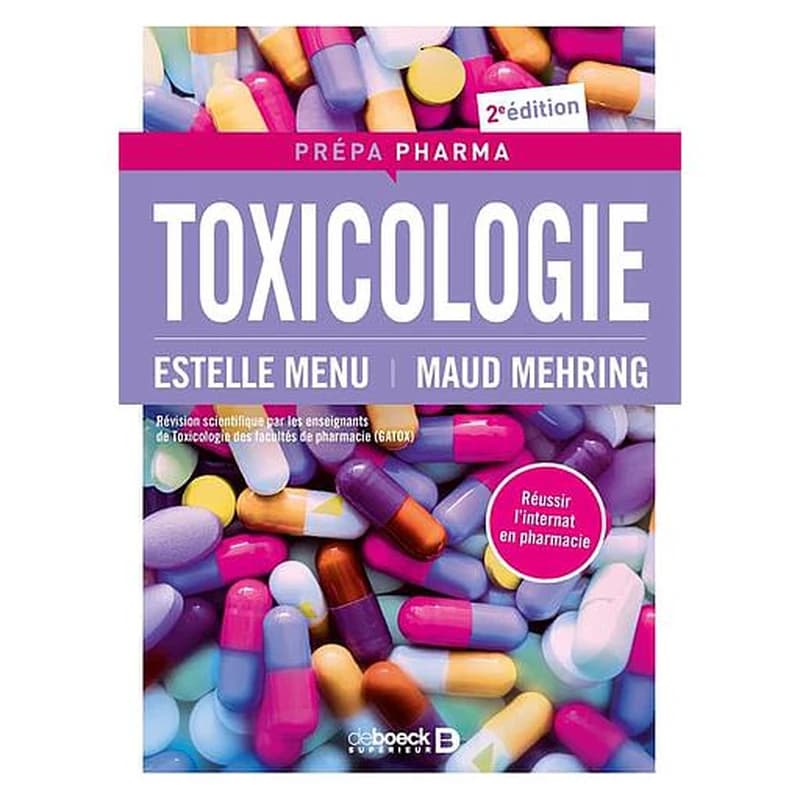 Toxicologie (2e éd.) Estelle Menu, Maud Mehring