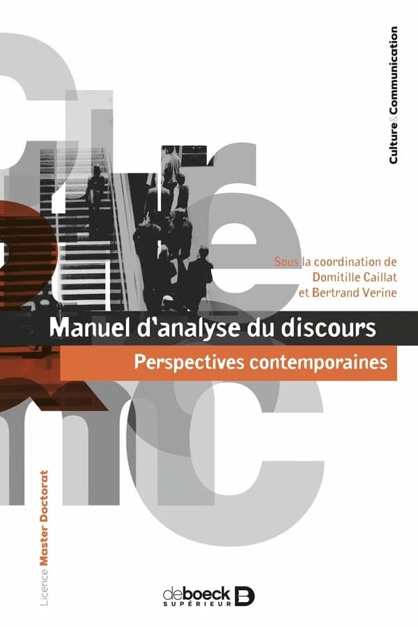 Manuel d'analyse du discours : perspectives contemporaines