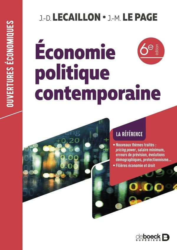 Économie politique contemporaine (6e éd.) J.-D. Lecaillon, J.-M. Le Page