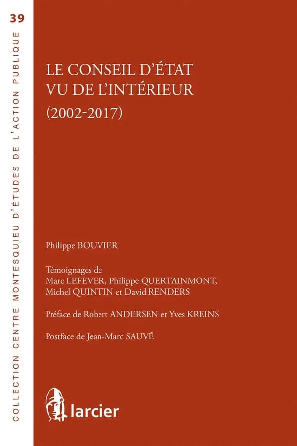 Le Conseil d'État vu de l'intérieur, 2002-2017