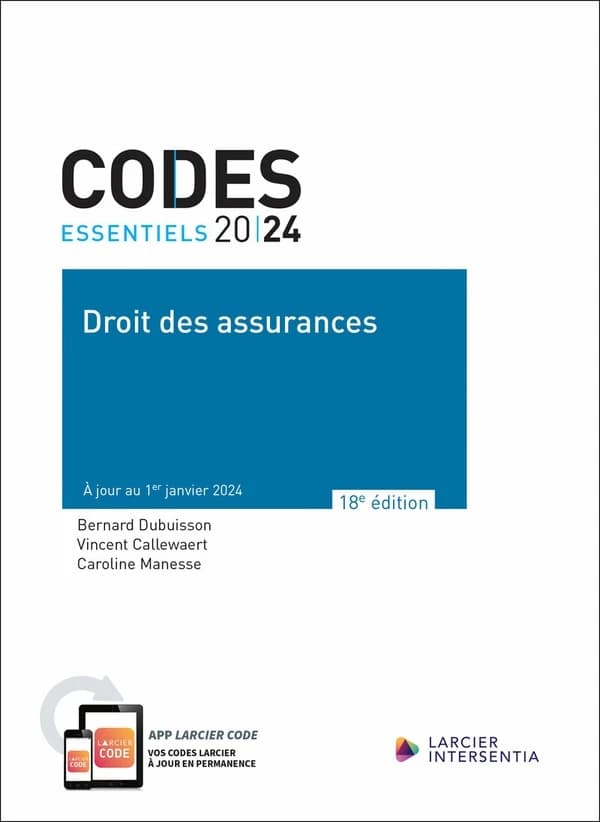 Droit des assurances (18e éd., à jour au 1er janvier 2024)