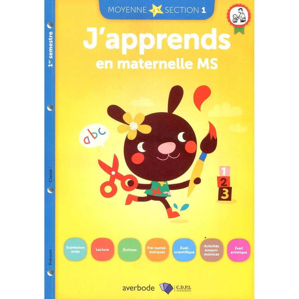 J'apprends en maternelle Averbode MS n°1