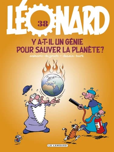Léonard t.38 ; y a-t-il un genie pour sauver la planète ?