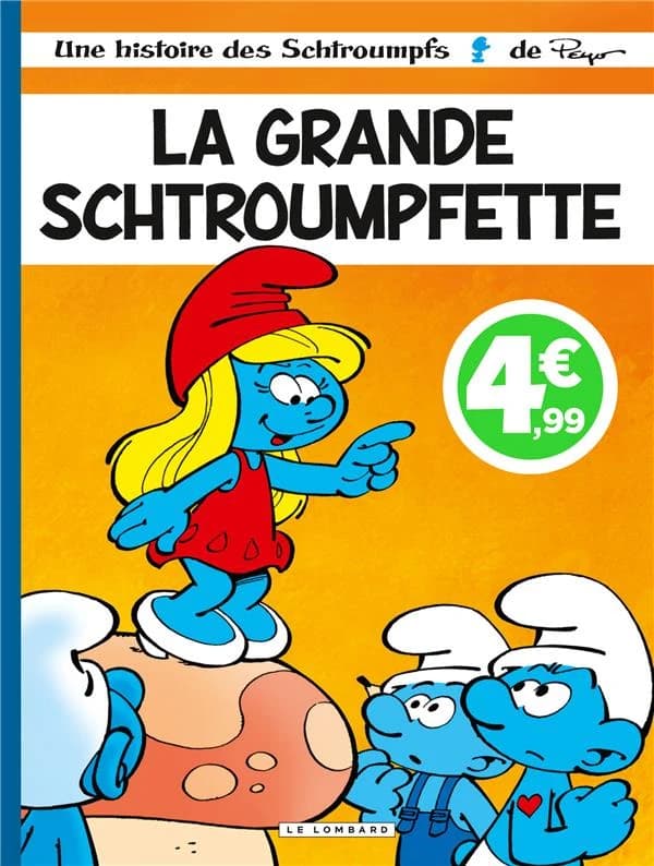 Les Schtroumpfs t.28 ; la grande Schtroumpfette