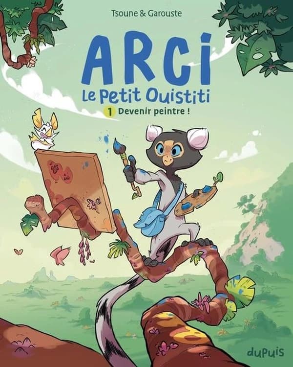Arcil le petit ouistiti : devenir peintre !. 1