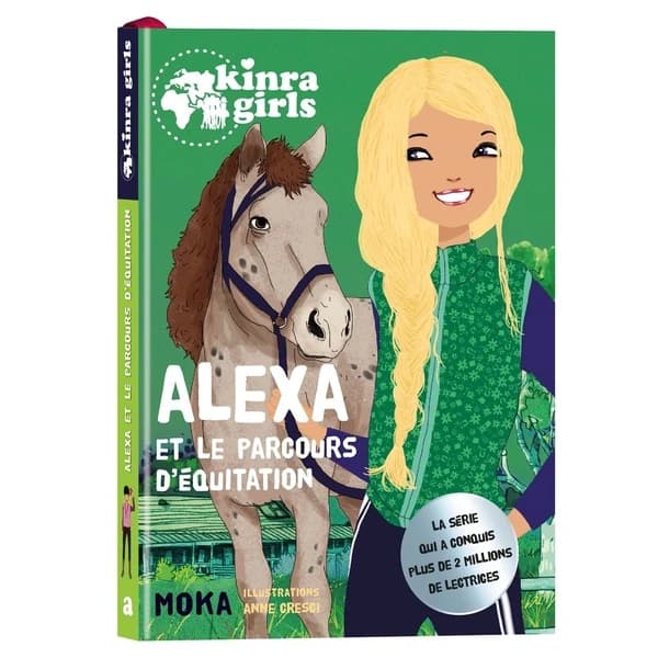 Alexa et le parcours d'équitation