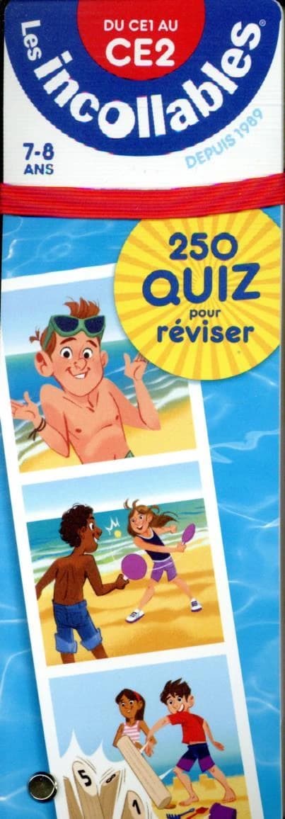 Les incollables ; 250 quiz pour réviser ; du CE1 au CE2