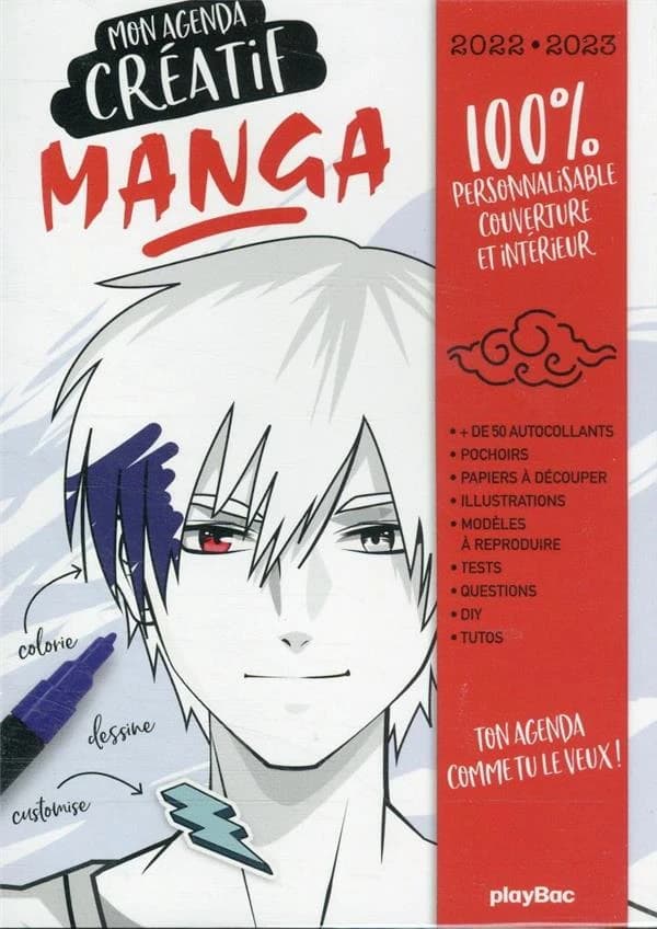 Mon agenda créatif manga