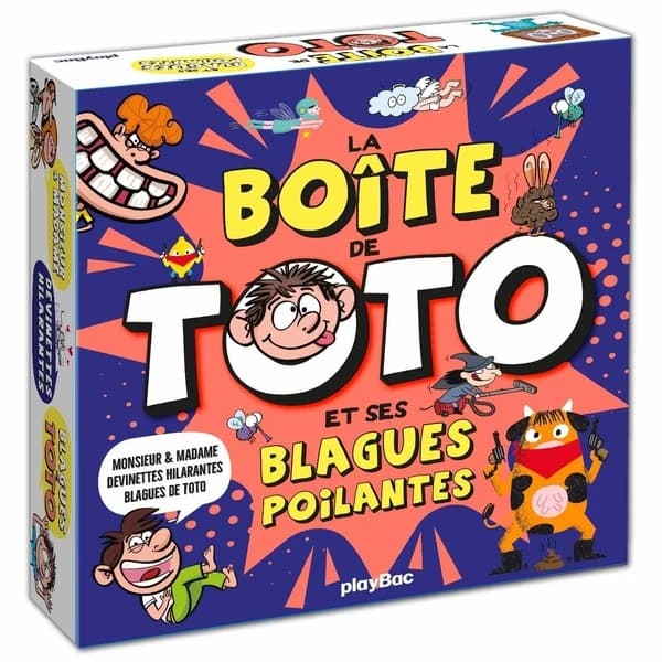 La boîte quiz de Toto et ses blagues poilantes
