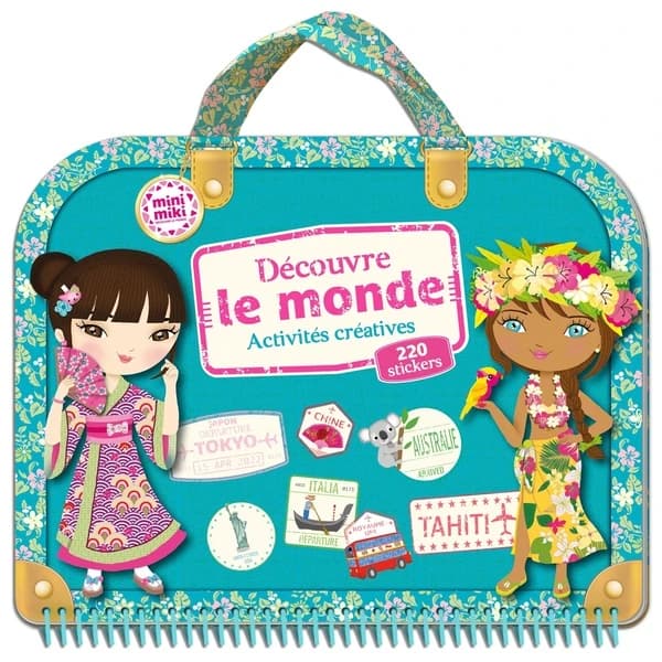 Découvre le monde : des activités créatives et des stickers