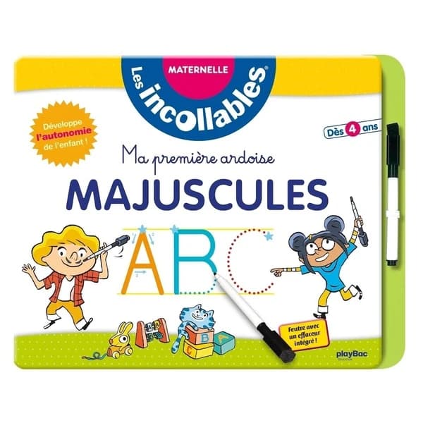 Les incollables : ma première ardoise : majuscules