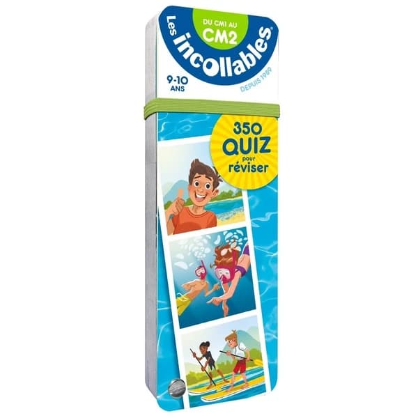 Les incollables : 350 quiz pour réviser ; du CM1 au CM2