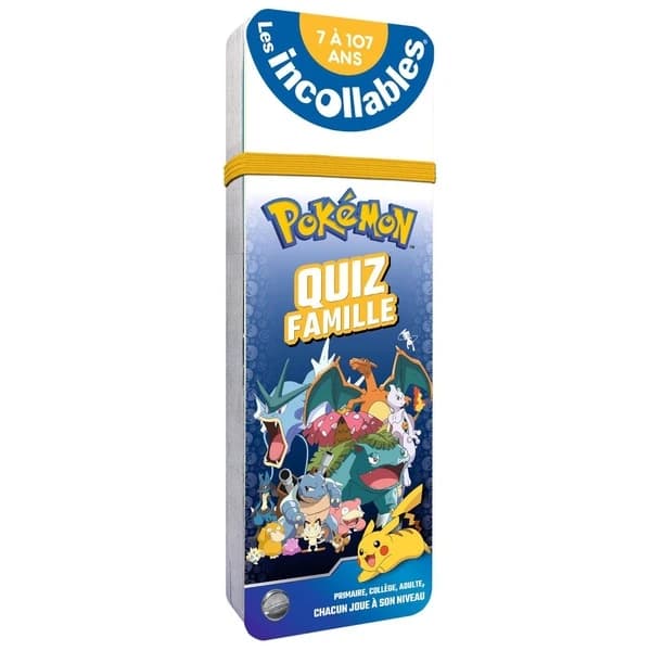 Les incollables : Pokémon ; quiz famille