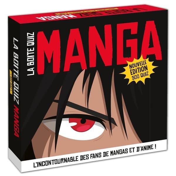 La boîte quiz manga : 500 quiz