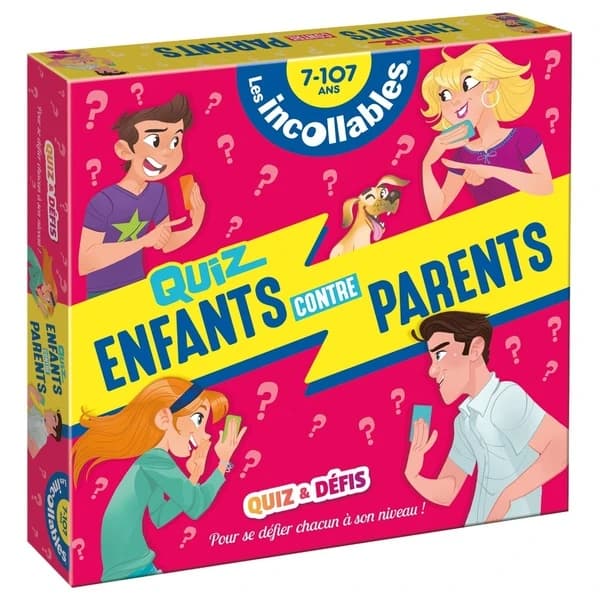 Les incollables : Quiz Enfants contre Parents : Quiz et défis