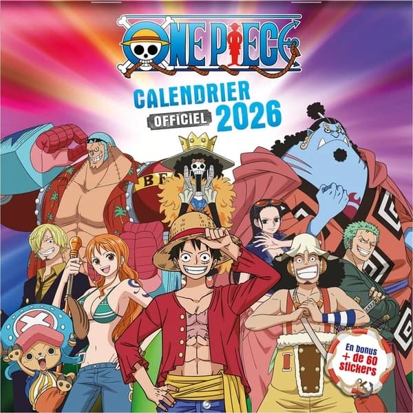 One Piece : Mon calendrier officiel (édition 2026)