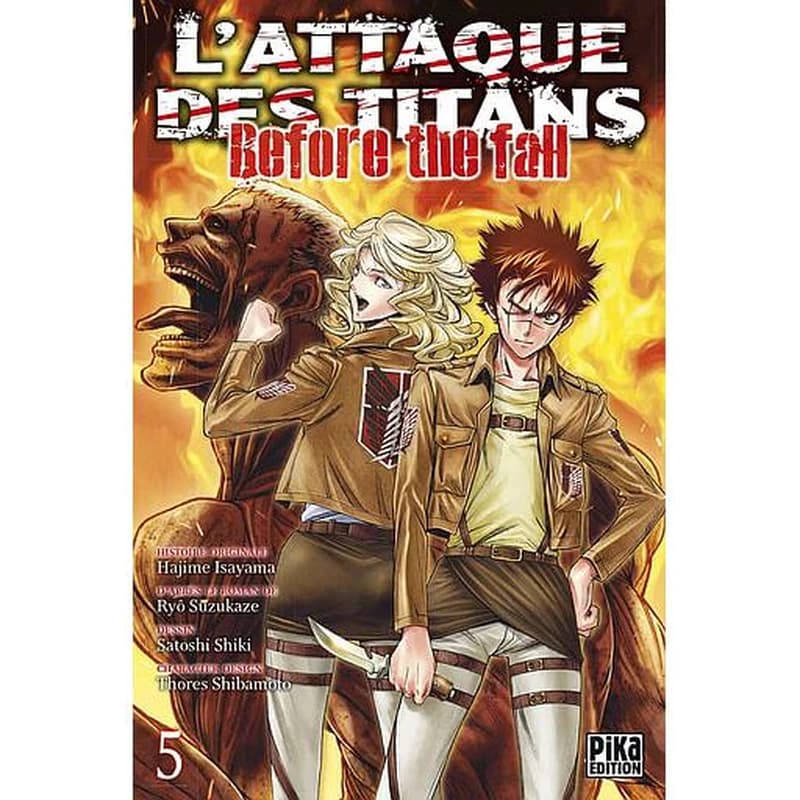 L'attaque des titans : before the fall. 5
