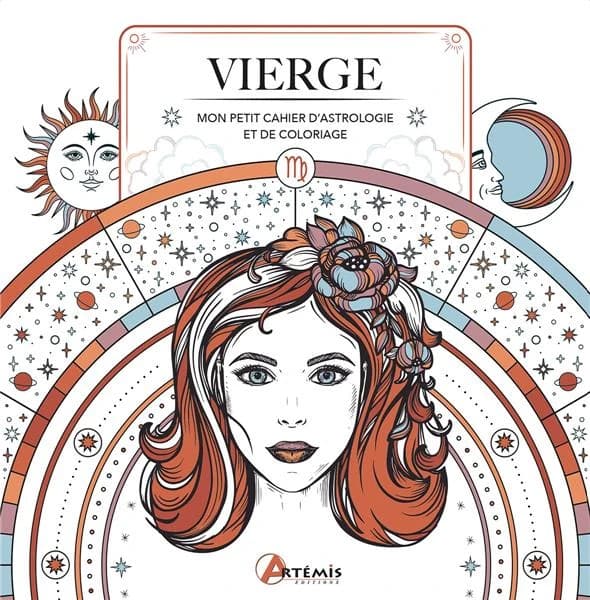 Vierge : mon petit cahier d'astrologie et de coloriage