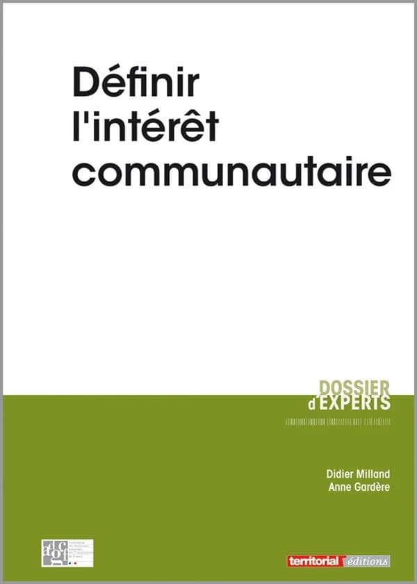 Définir l'intérêt communautaire