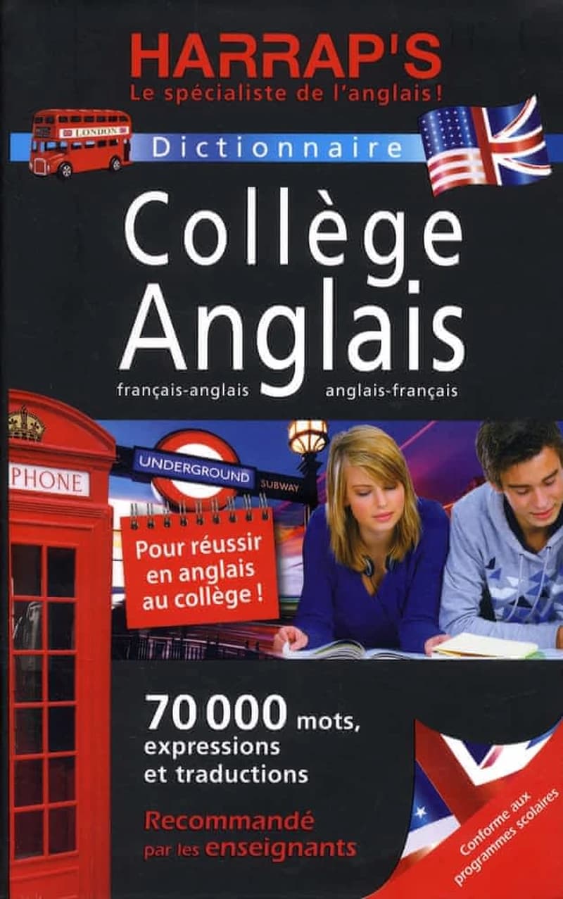 Harrap's collège anglais : français-anglais, anglais-français