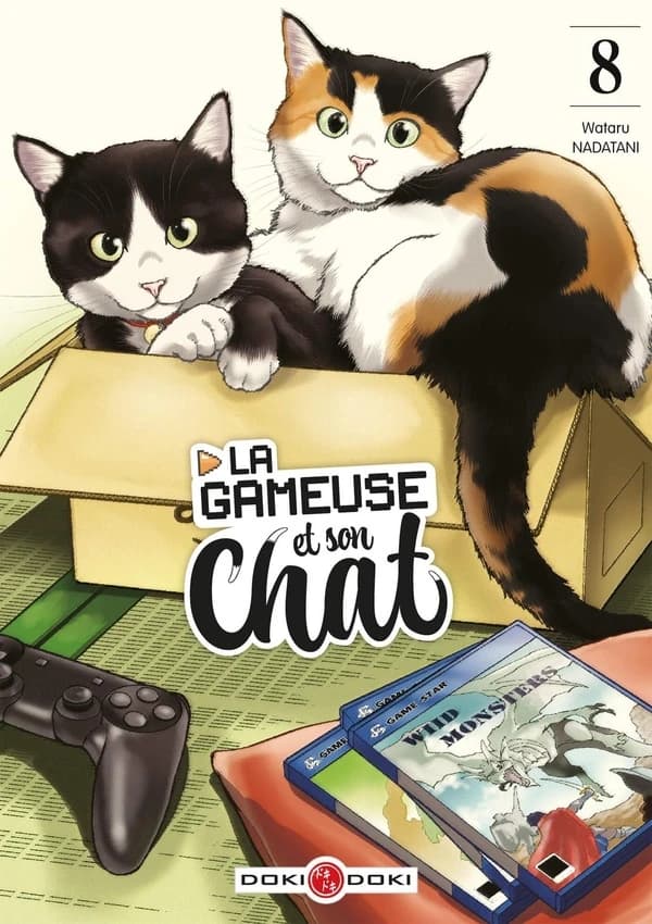 La gameuse et son chat. 8