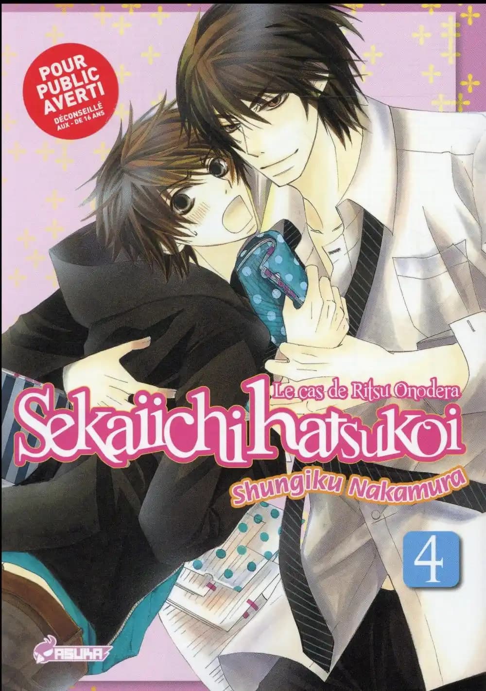 Sekaiichi hatsukoi : le cas de Ritsu Onodera. 4