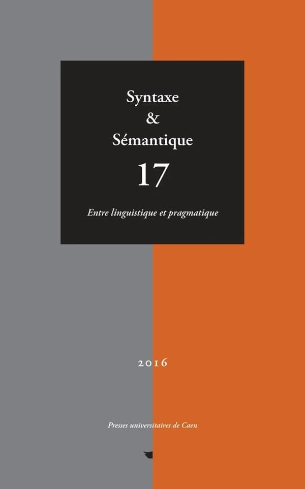 Syntaxe et sémantique