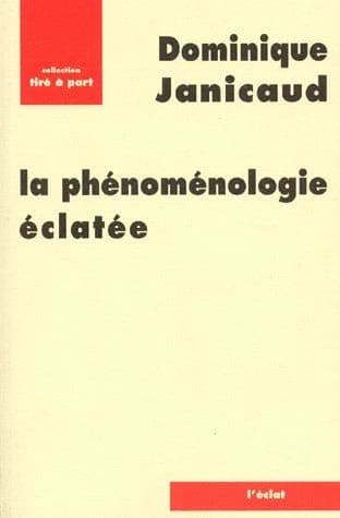 La phénoménologie éclatée