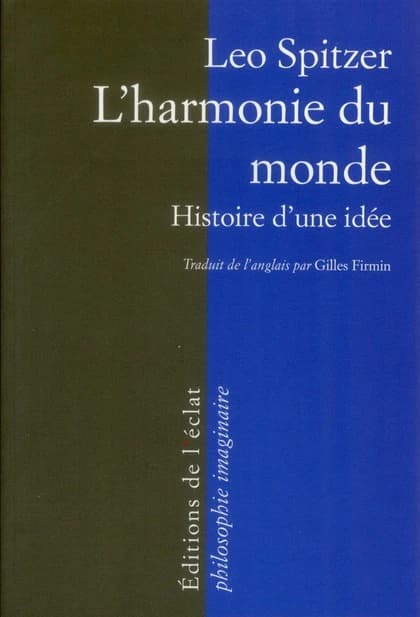L'harmonie du monde : histoire d'une idée