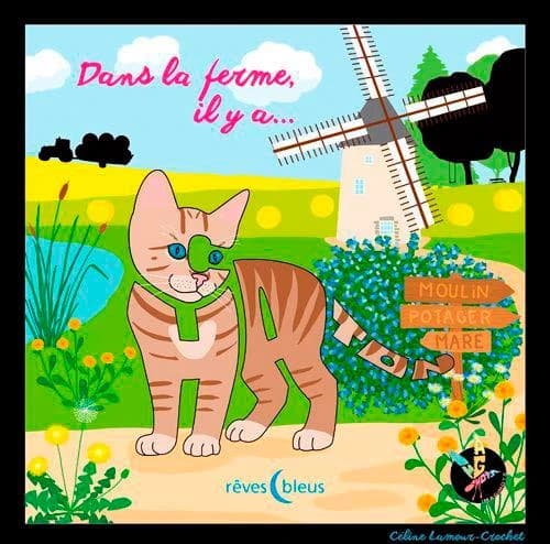 Dans la ferme il y a chaton