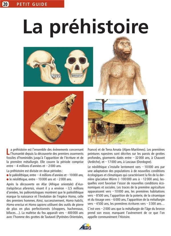 LA PREHISTOIRE