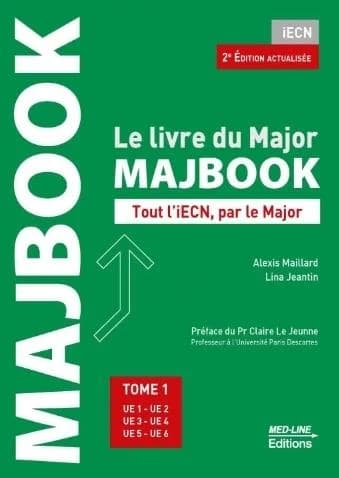 Majbook : le livre du major : tout l'iECN par le major (2e éd. actualisée) Alexis Maillard, Lina Jeantin