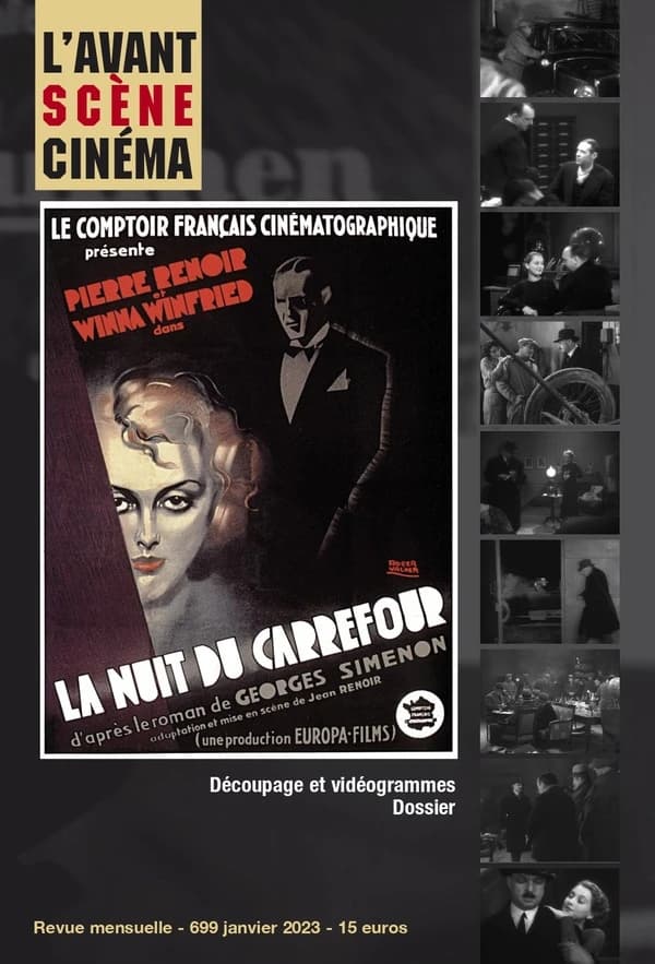 La nuit du carrefour : d'après le roman de Georges Simenon : découpage et vidéogrammes : dossier