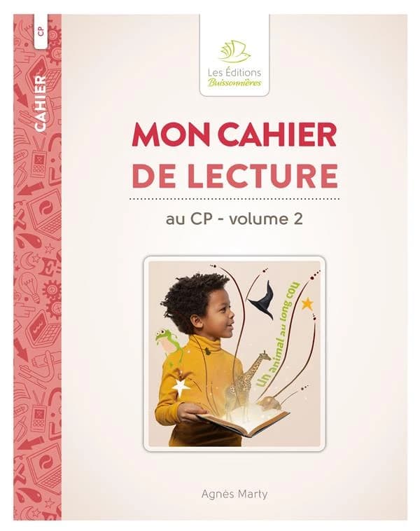 Cahier : mon cahier de lecture au CP Tome 2