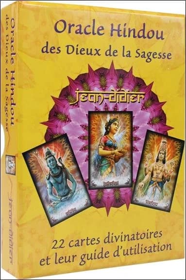 Oracle hindou des dieux de la sagesse ; coffret