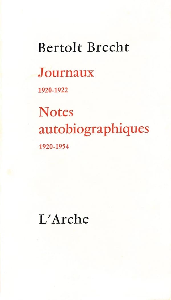 JOURNAUX, 1920-1922