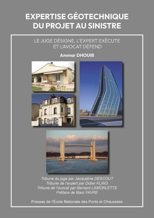 Expertise géotechnique : du projet au sinistre : le juge désigne, l'expert exécute et l'avocat défend