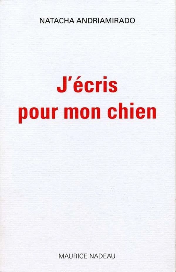 J'écris pour mon chien