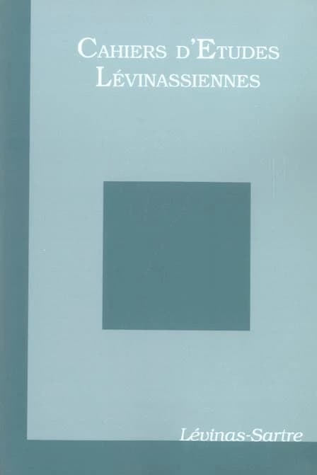 Cahiers d'etudes levinassiennes n 5