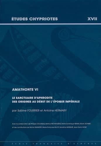 Le sanctuaire d'Aphrodite des origines au début de l'époque impériale
