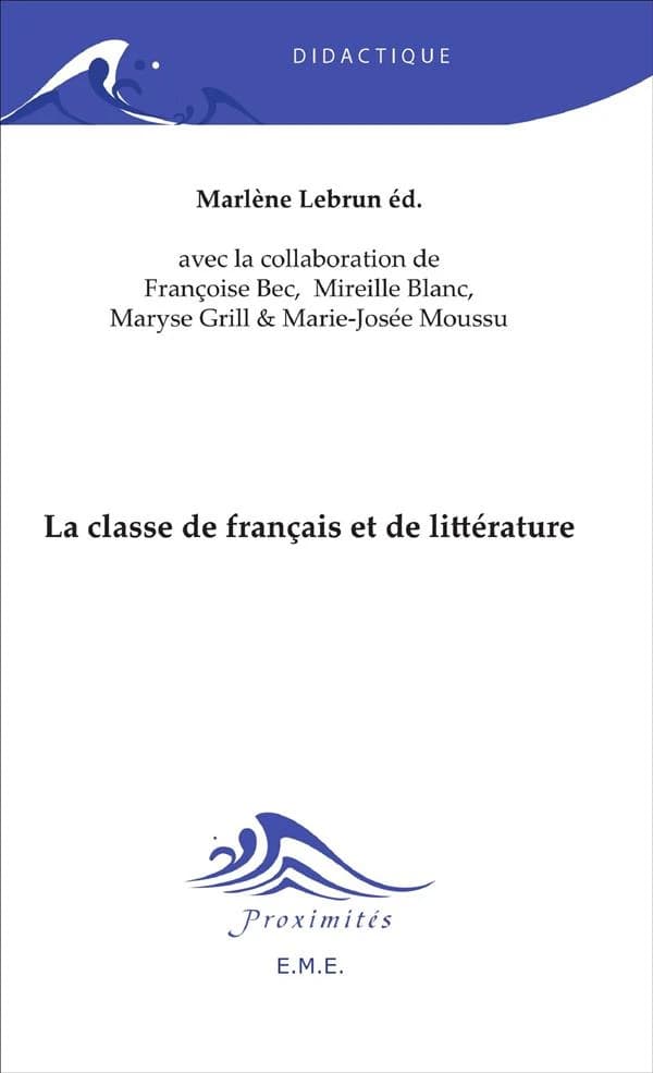 La Classe de français et de littérature