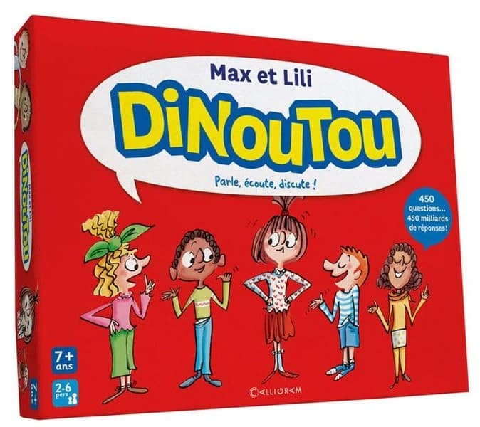 Dinoutou Max et Lili : un jeu pour parler, écouter, discuter