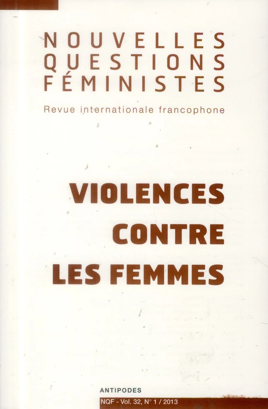 REVUE NOUVELLES QUESTIONS FEMINISTES n.32