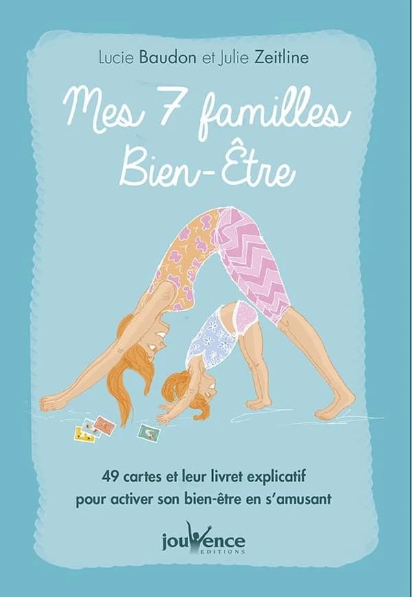Mes 7 familles bien être ; 49 cartes et leur livret explicatif pour activer son bien-être en s'amusant