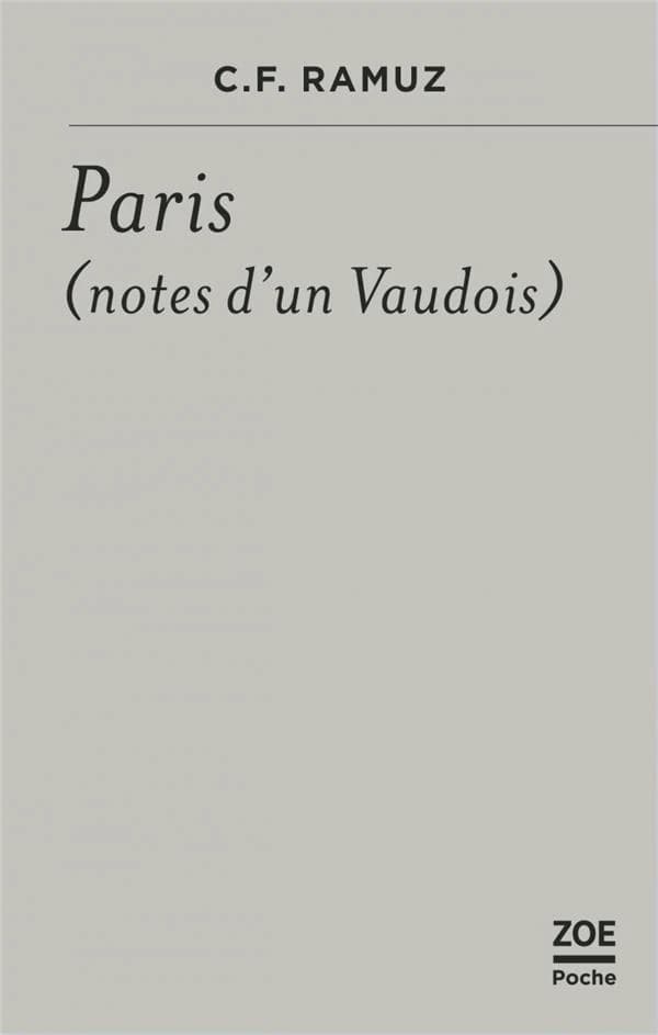 Paris, notes d'un Vaudois