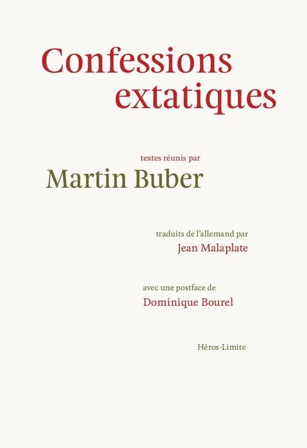 Confessions extatiques : textes réunis par Martin Buber