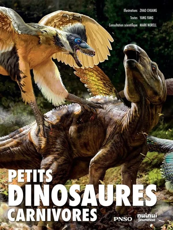 Petits dinosaures carnivores : musée des dinosaures de la PNSO