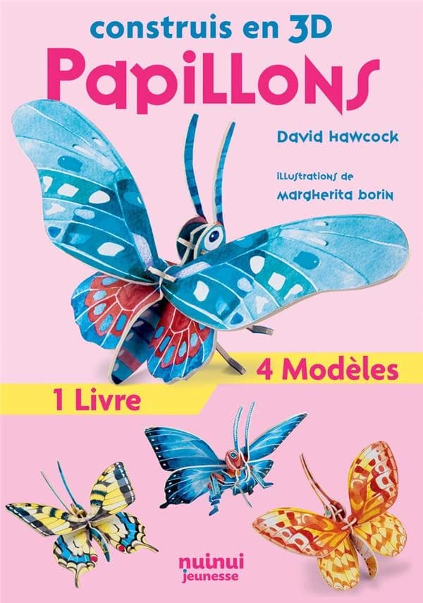 Construis en 3D : Papillons